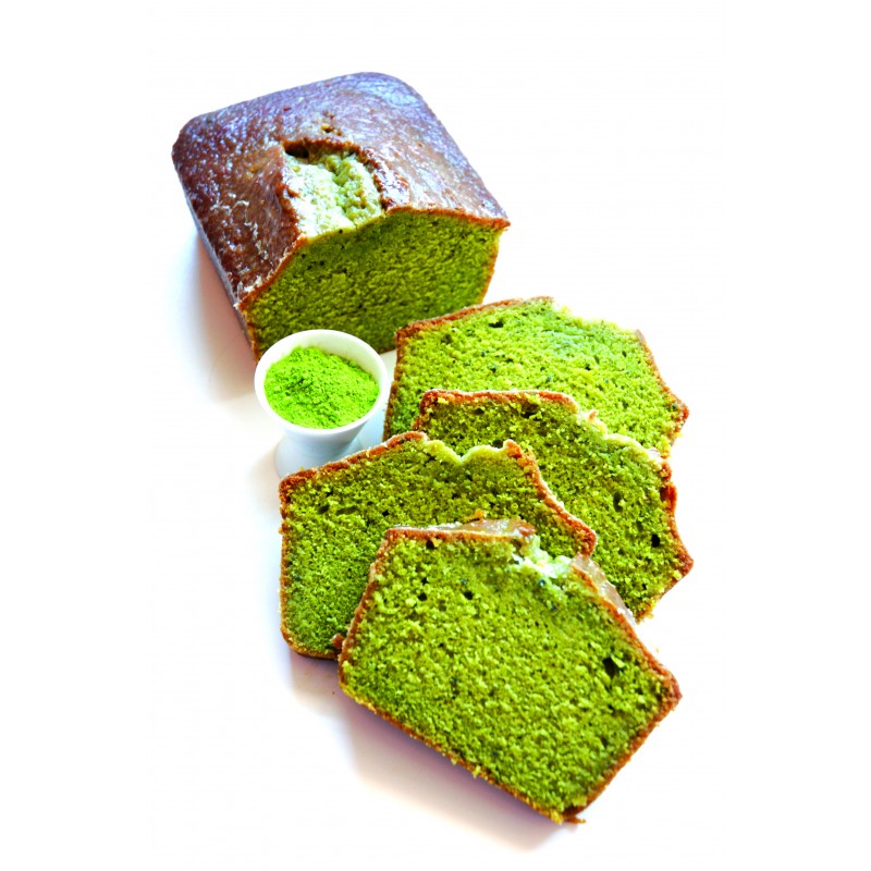 Cake au thé vert Matcha