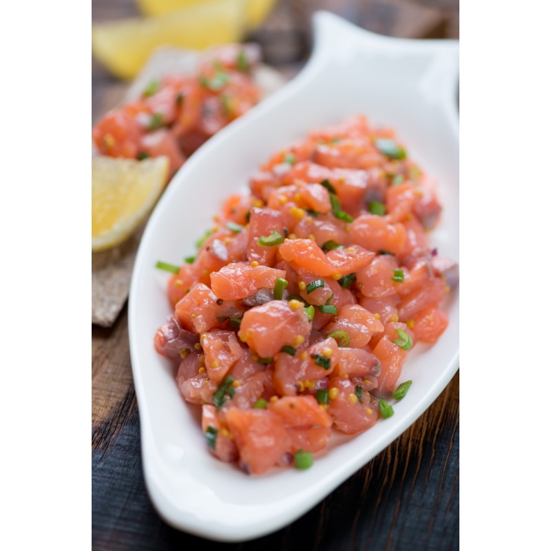 Tartare de saumon